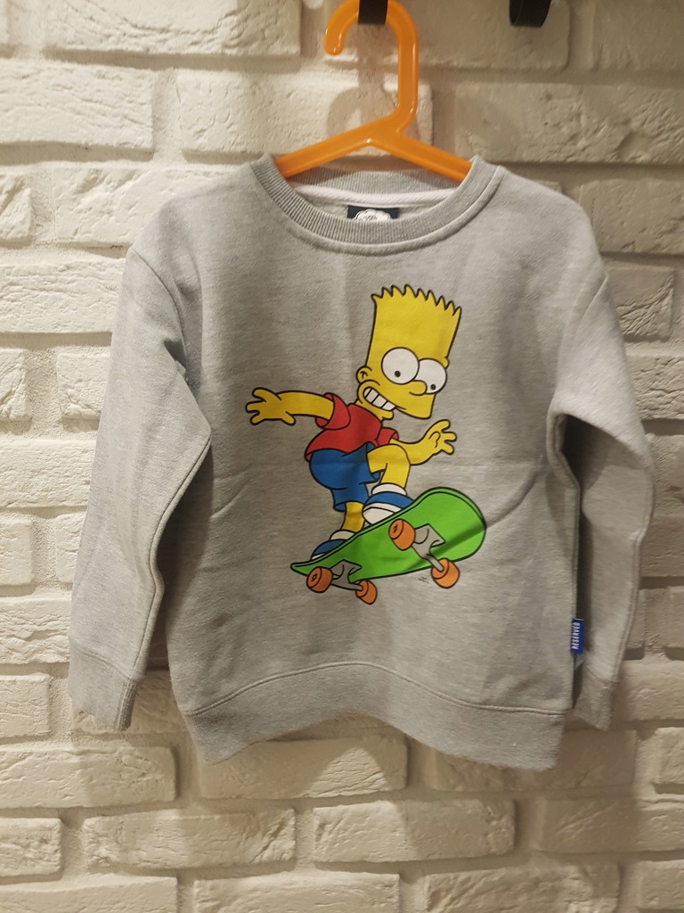 Bluza chłopięca 116 cm reserved Simpsons