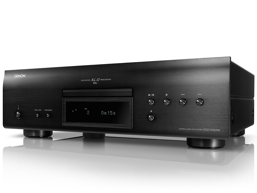 Купить Denon DCD-1600NE BK DSD 32-битный CD/SACD-плеер: отзывы, фото, характеристики в интерне-магазине Aredi.ru