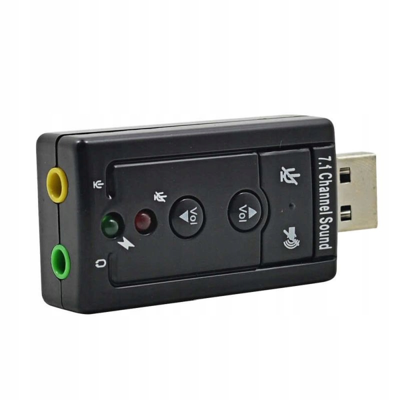 Купить Музыкальная звуковая карта USB MiniJack Audio 7.1 3D: отзывы, фото, характеристики в интерне-магазине Aredi.ru