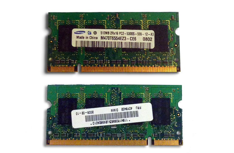 Pamięć Samsung DDR2 512MB PC5300 SODIMM