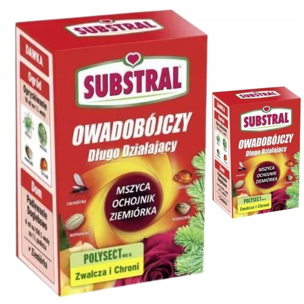 Środek owadobójczy Substral Polysect Mszyca PAKIET