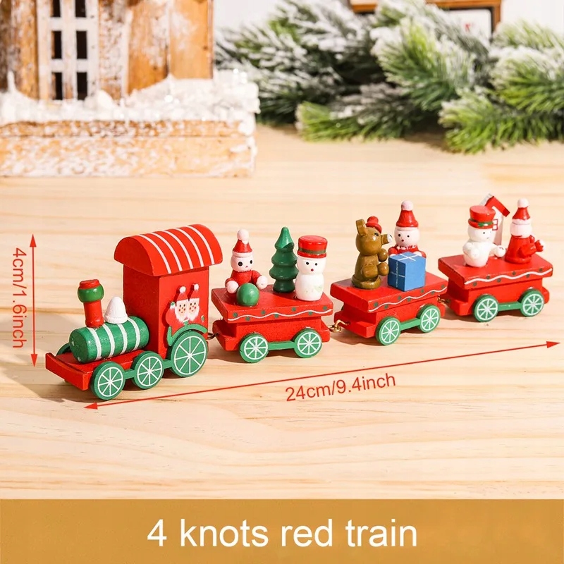 Kreatywne świąteczne prezenty z pociągami Dekoracj