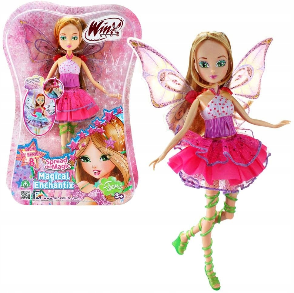 Winx Club Flora Magical Enchantix lalka
