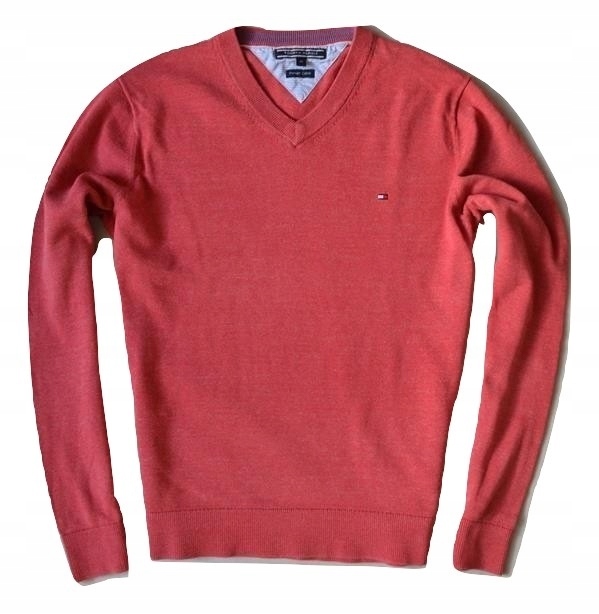 TOMMY HILFIGER Sweter Męski V NECK M