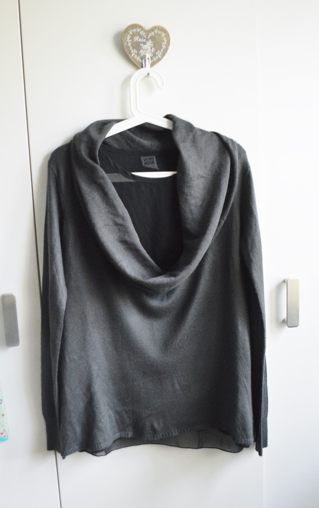 Vero Moda sweter z bluzką M oversize minimalizm