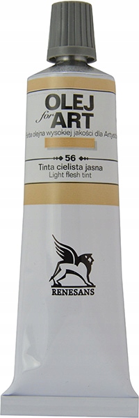 Farba Olej for Art Renesans 56 TINTA C. JASNA 60ml