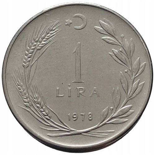 53437. Turcja - 1 lira - 1978r.