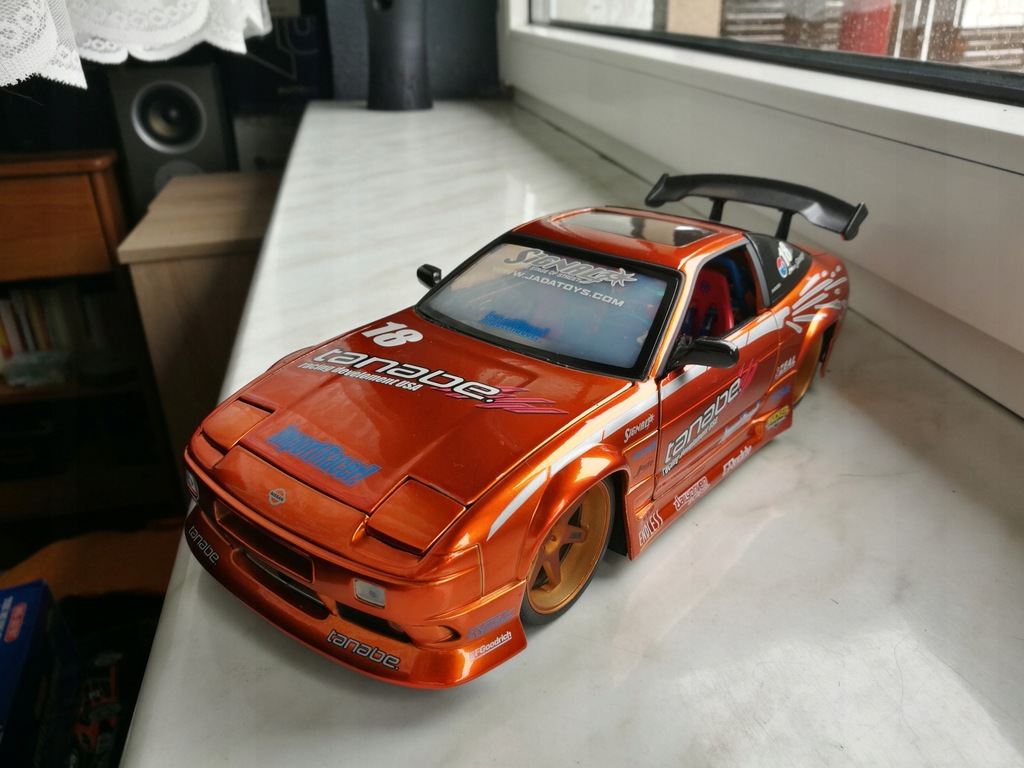 Nissan 240 sx JADA TOYS 1/18 Unikat !!! - 7563225571