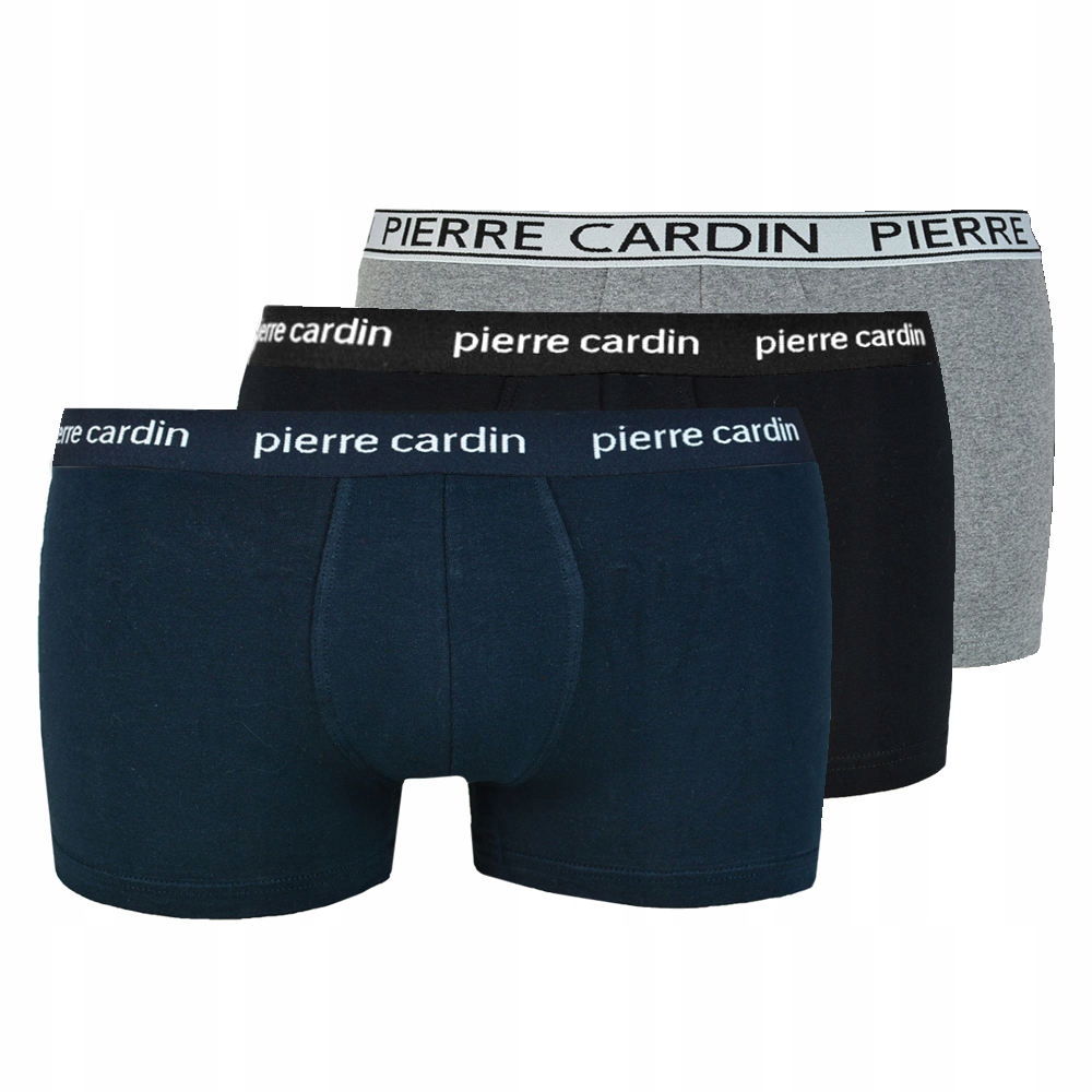 PIERRE CARDIN Bokserki 3 szt NIZZA NAVY MIX6 XXL