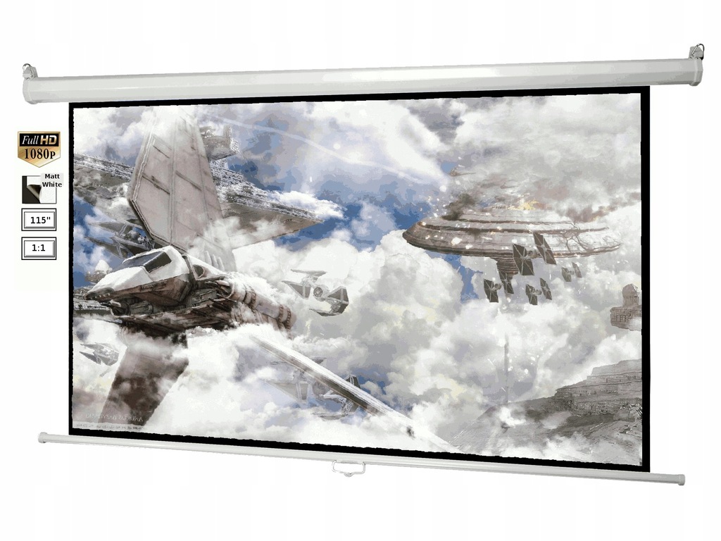 Купить Настенный проекционный экран 210x210 Matt White 120: отзывы, фото, характеристики в интерне-магазине Aredi.ru