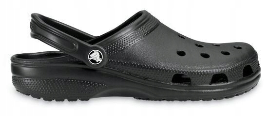 BUTY KLAPKI CROCS CLASSIC 10001 BLACK 45,5