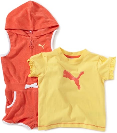 Puma komplet dziewczęcy bawełna 815267 92 cm