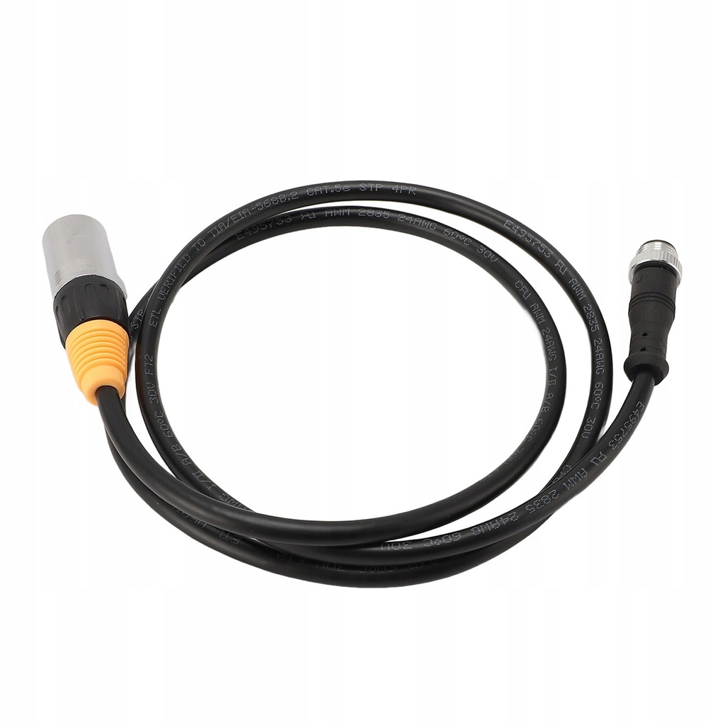 Kabel Ethernet M12 5-pinowy do RJ45 Wodoodporny Kabel ekranowany M12 UX
