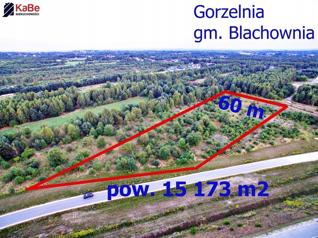 Działka, Gorzelnia, 15000 m²