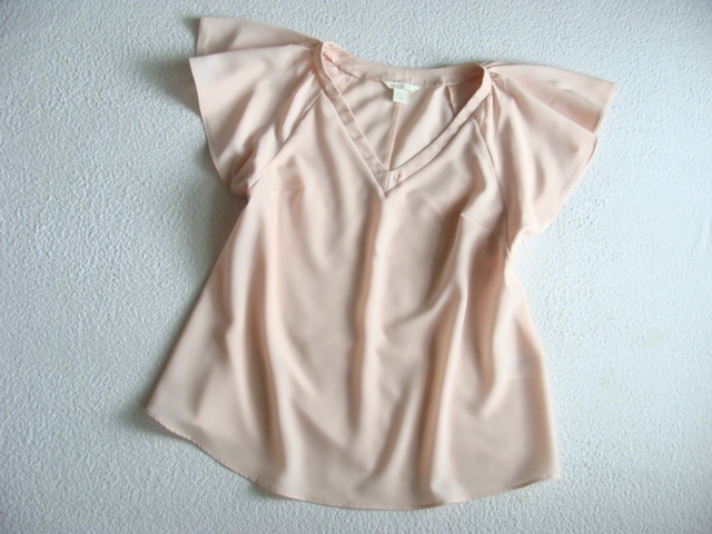 H&M MAMA ciążowa bluzka/pudrowy róż r M
