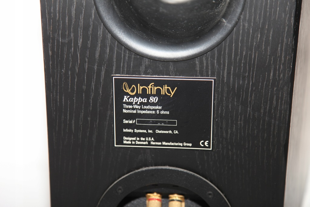 Kolumny Infinity Kappa 80 - 13995042420 - oficjalne archiwum Allegro