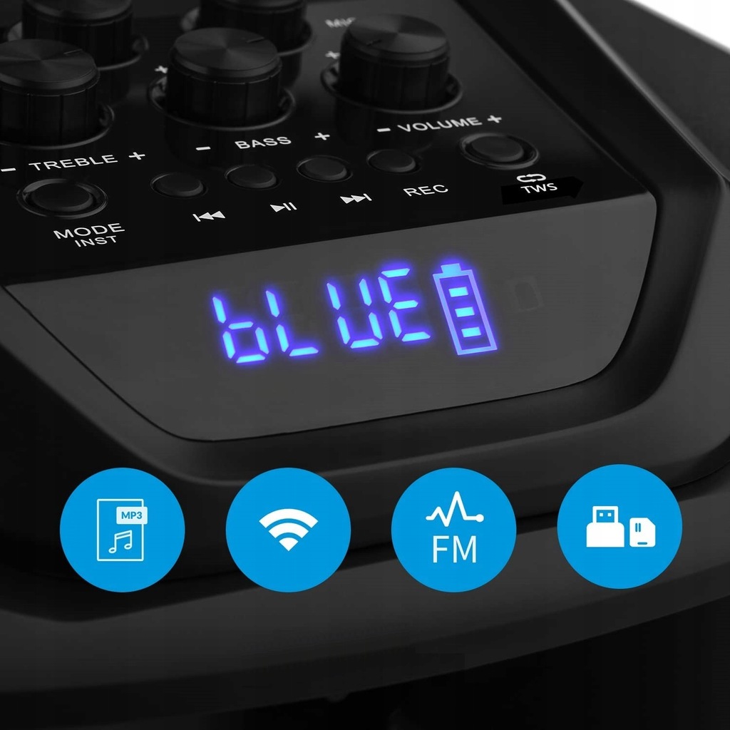 Купить Динамик COLUMN MouKey 160 Вт RMS + 2 микрофона: отзывы, фото и ...