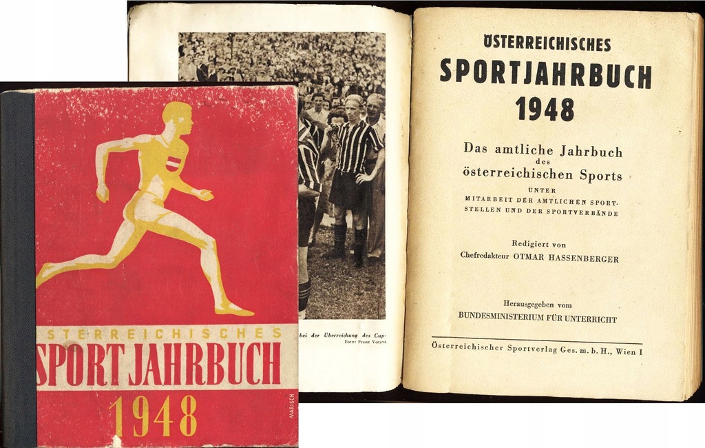 Sport Osterreichisches Sportjahrbuch 1948 Rocznik