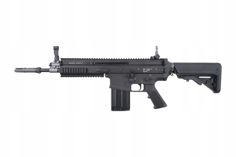 Karabinek szturmowy GBB SCAR-H SF Open Bolt Czarny