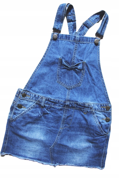 Denim Co 12-13lat jeansowa ogrodniczka 158