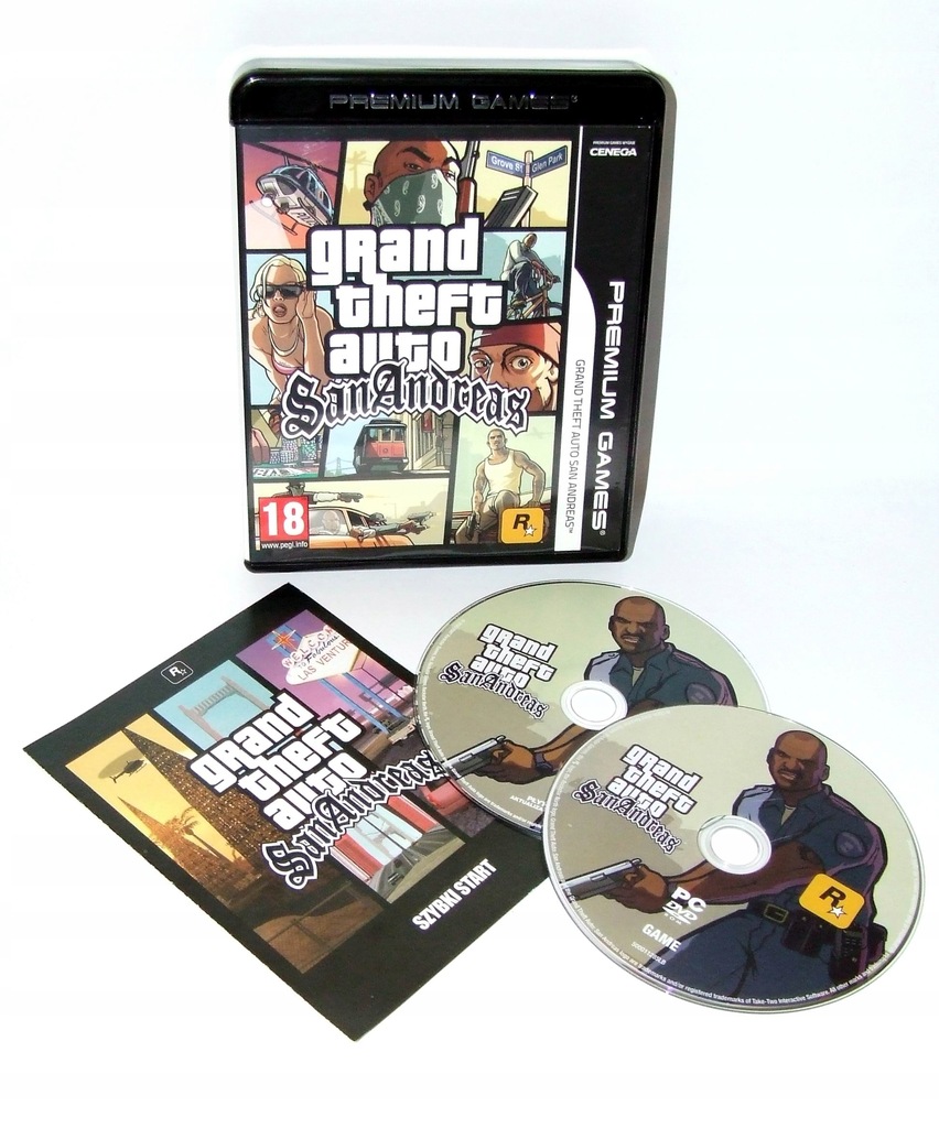 Купить GTA GRAND THEFT AUTO - САН-АНДРЕАС [PL]: отзывы, фото и ...