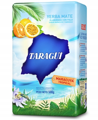 Yerba Mate Taragui Maracuya Tropical 500g