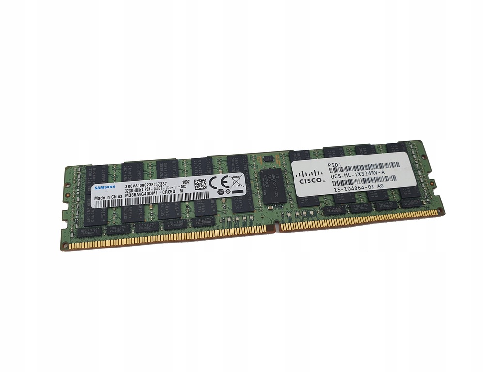 SAMSUNG DDR4 4x32GB 2400MHz 1.2v ECC