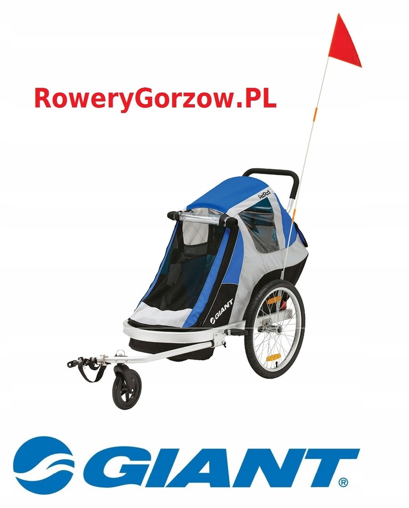 Przyczepka Rowerowa Giant Peapod Solo 1os. NOWA