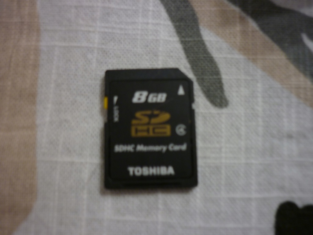 Karta pamięci SDHC Toshiba 8 GB klasa 4