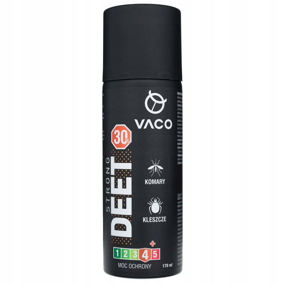 VACO STRONG Spray KLESZCZE KOMARY 30% DEET