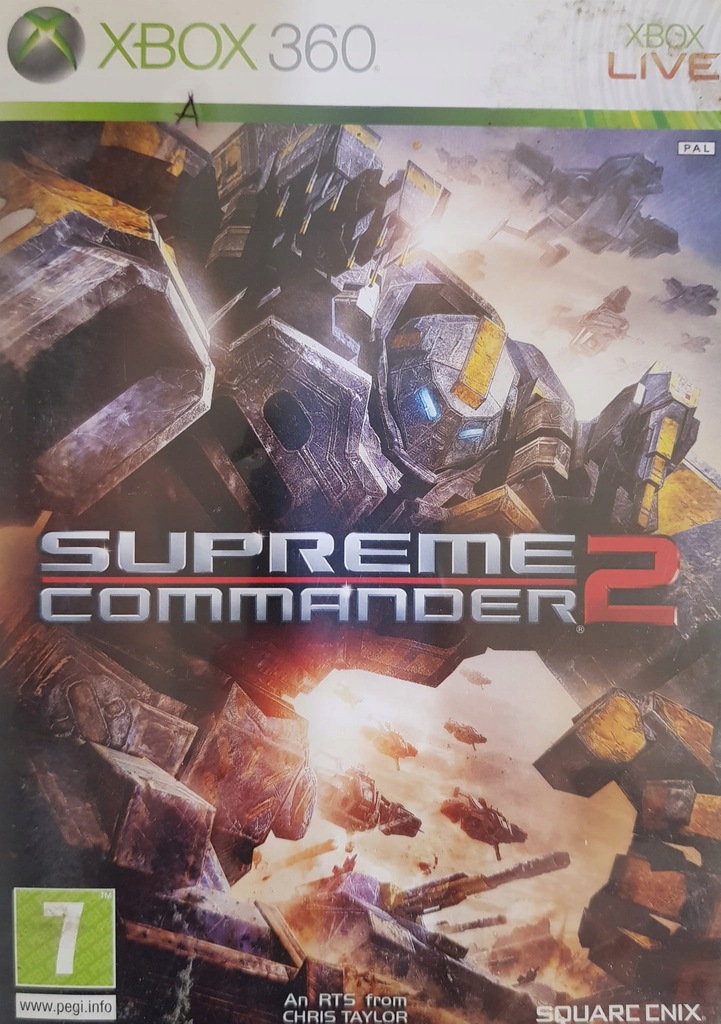 Supreme Commander 2 XBOX 360 Używana