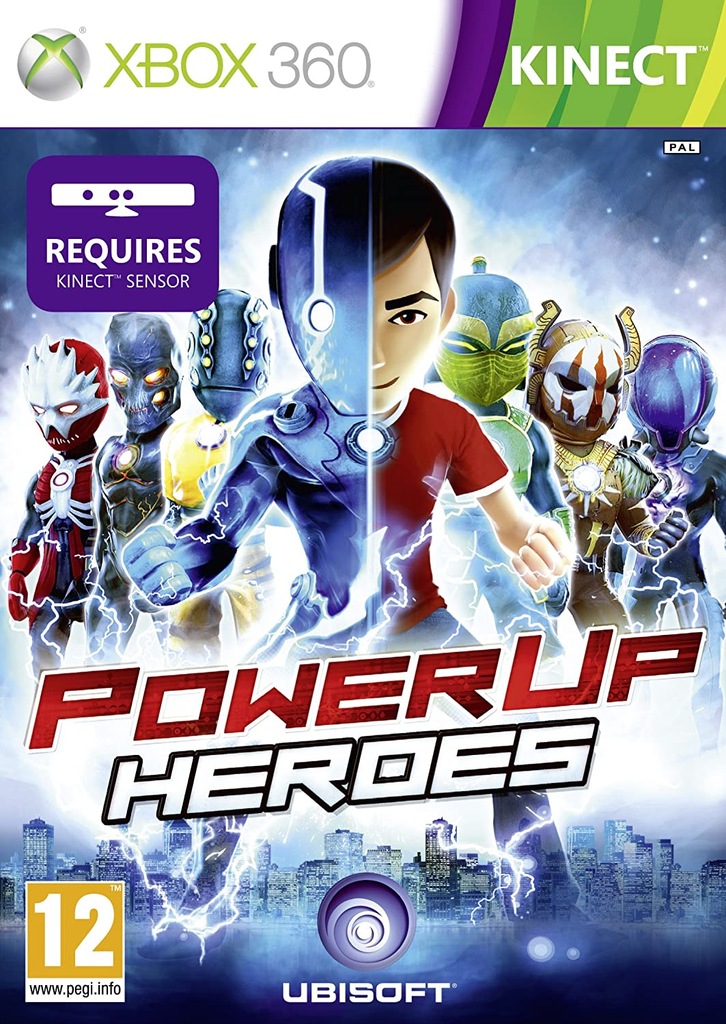 XBOX 360 POWERUP HEROES