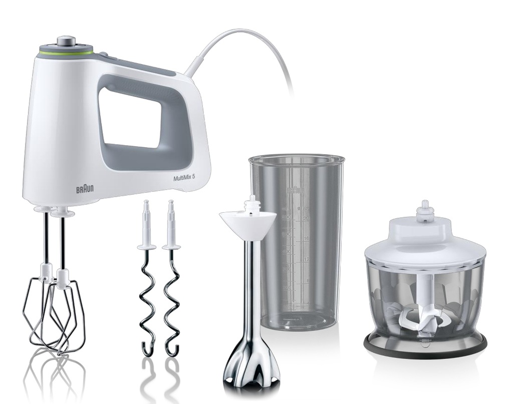 Mikser ręczny Braun MultiMix 5 HM 5137 750 W biały