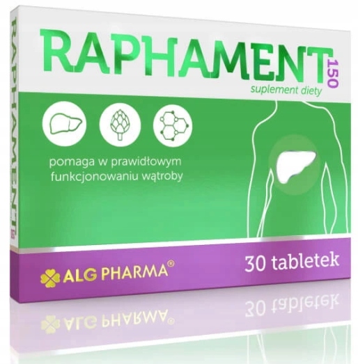 Raphament 150 30 tab KARCZOCH CHOLINA WĄTROBA