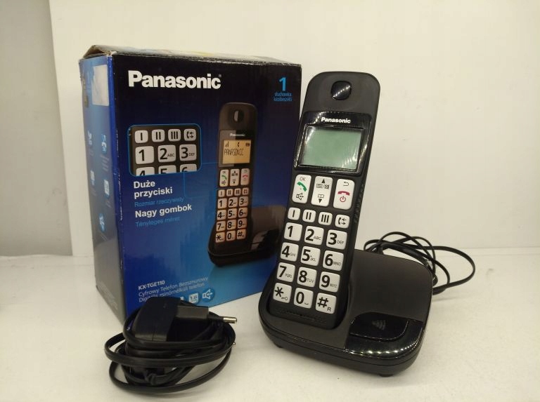 TELEFON STAC.PANASONIC KX-TGE110 KOMPLET