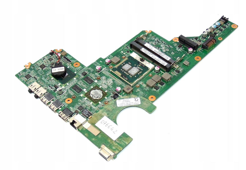 PŁYTA GŁÓWNA HP PAVILION G7 DA0R12MB6E1 i3380M 12563606738