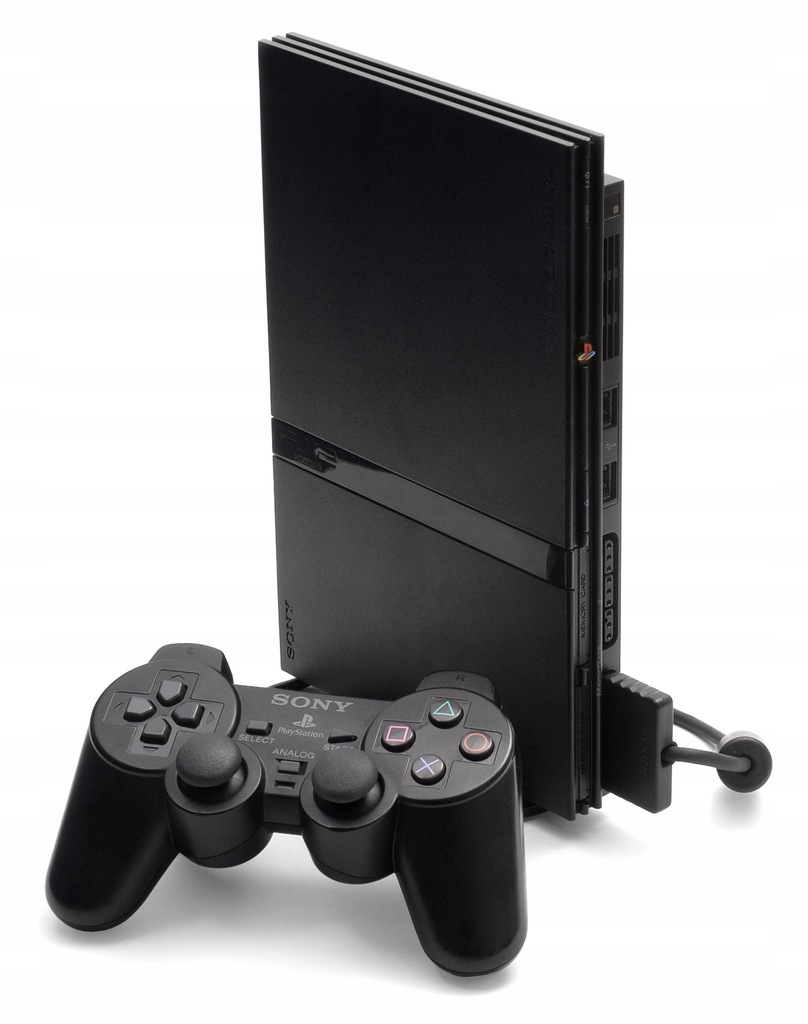 Konsola Sony PlayStation 2 slim + 2 gry i 2 pady!!