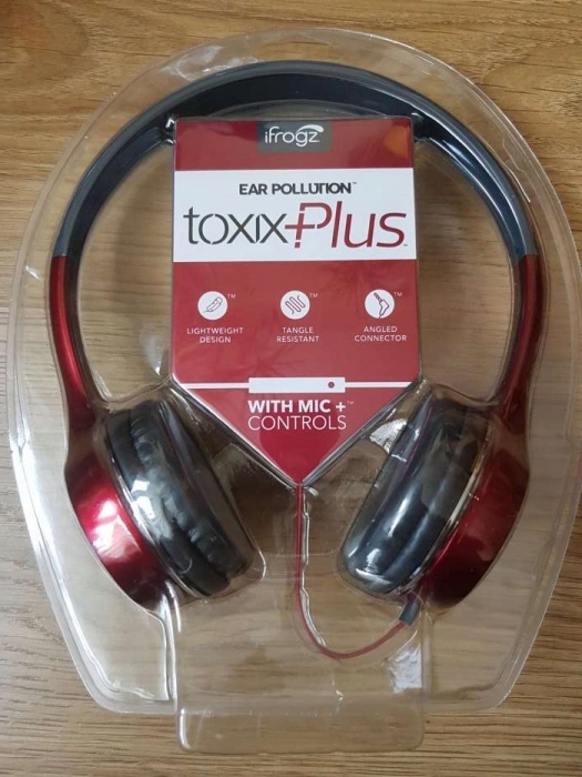 Słuchawki nauszne iFrogz ear Pollution toxix 7548674740