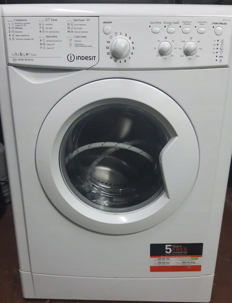 Pralka wolnostojąca Indesit IWSC 51052 C ECO PL