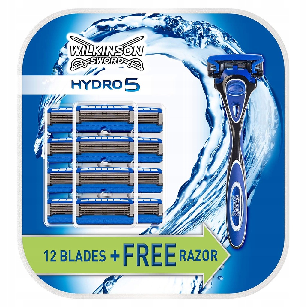 WILKINSON HYDRO 5 OSTRZA 13 SZTUK +MASZYNKA GRATIS