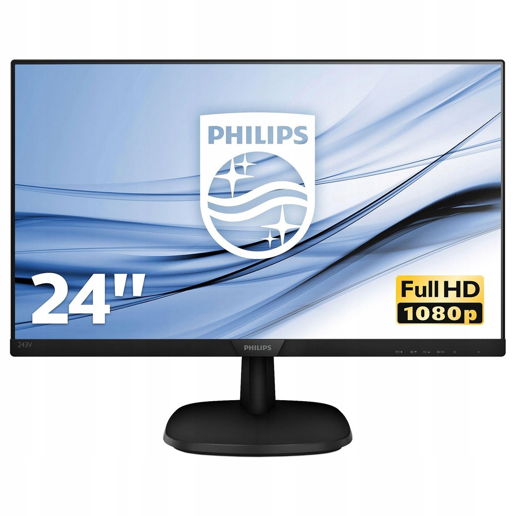 Monitor Philips 23,8" 243V7QJABF/00 VGA HDMI