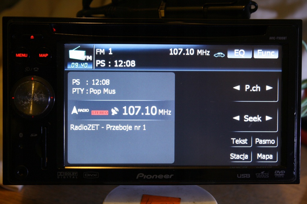 Pioneer AvicF900BT MAPY 2019 Stacja Multimedialna 8654570461