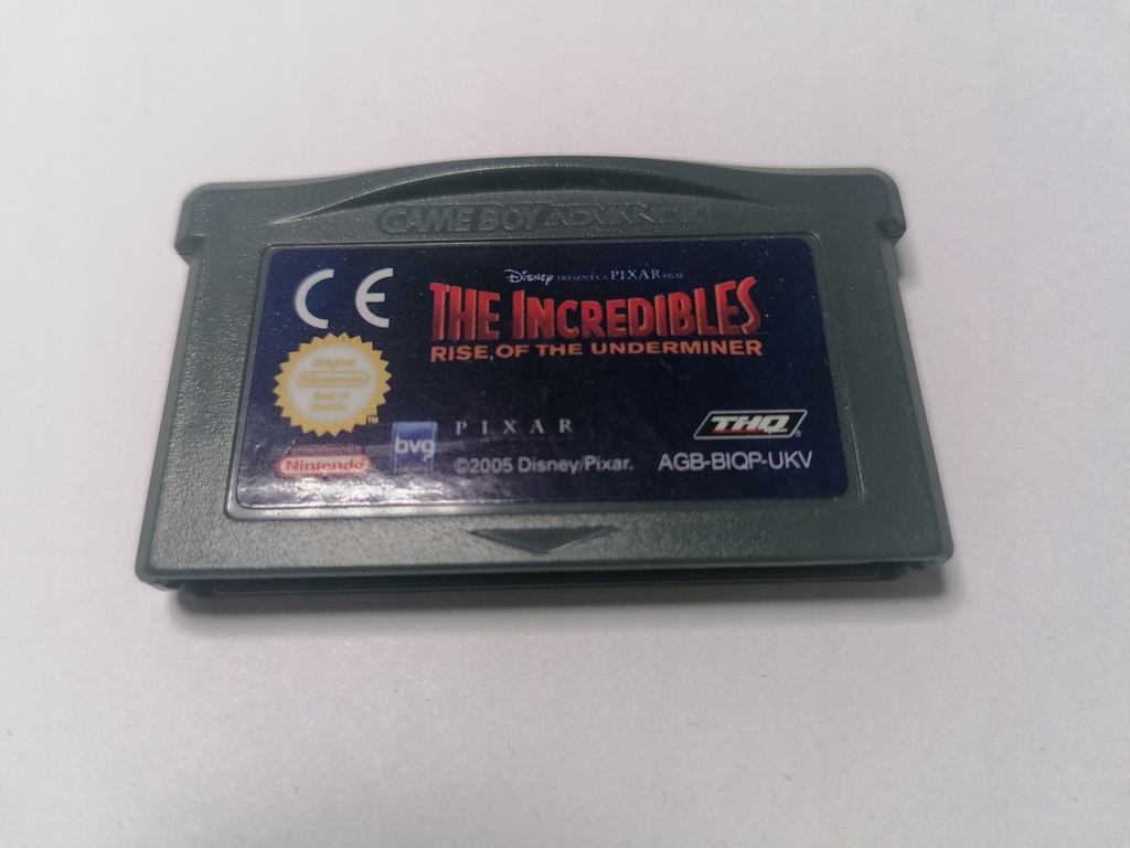 THE INCREDIBLES GBA GAME BOY ADVANCE