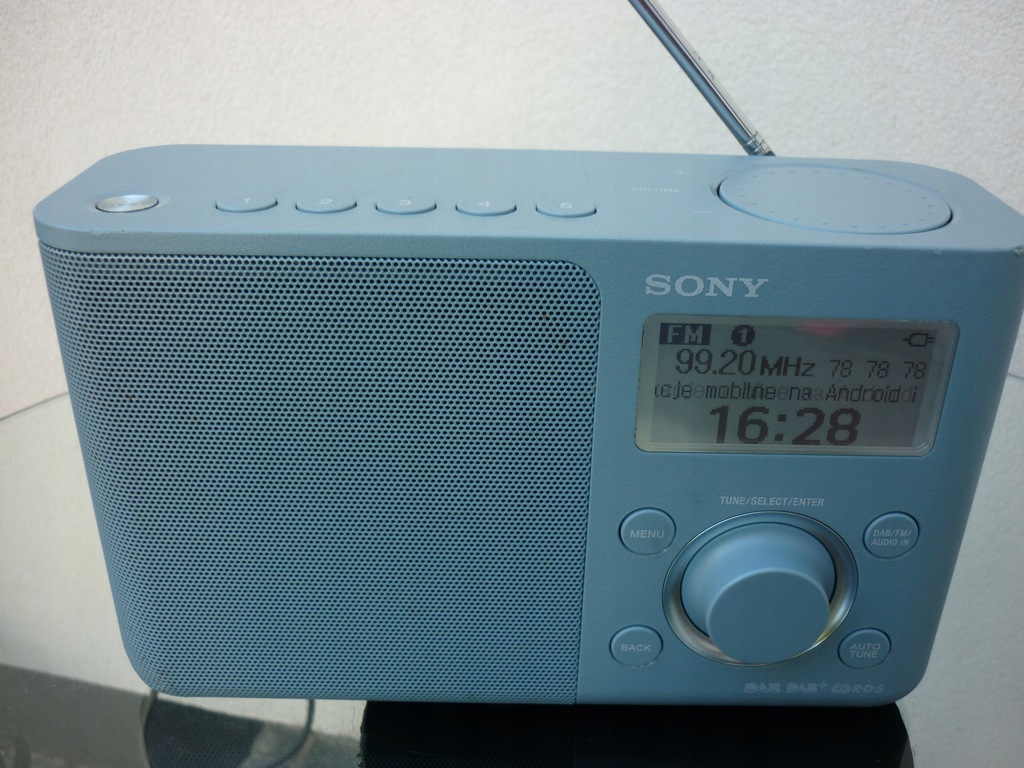 Radio SONY XDRS61D DAB FM RDS 12192774265 oficjalne archiwum Allegro
