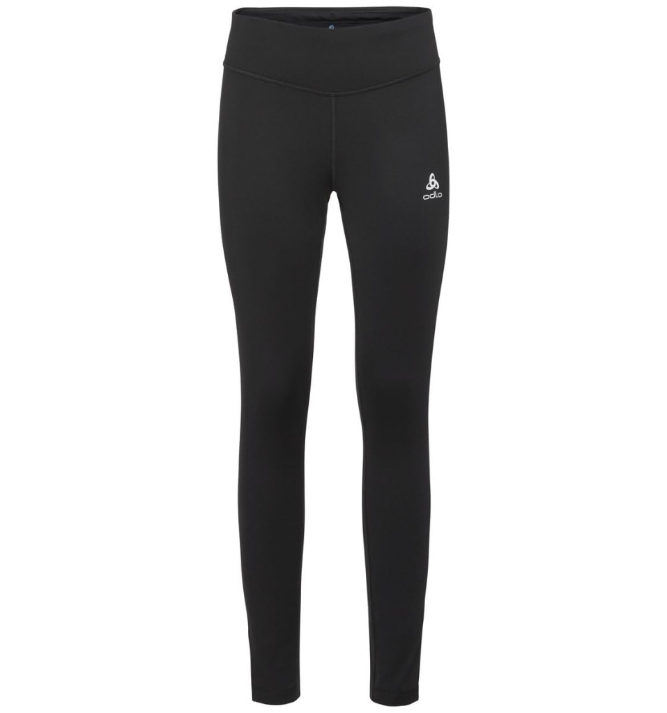 Odlo Damskie legginsy Essential Warm Run, Czarny,