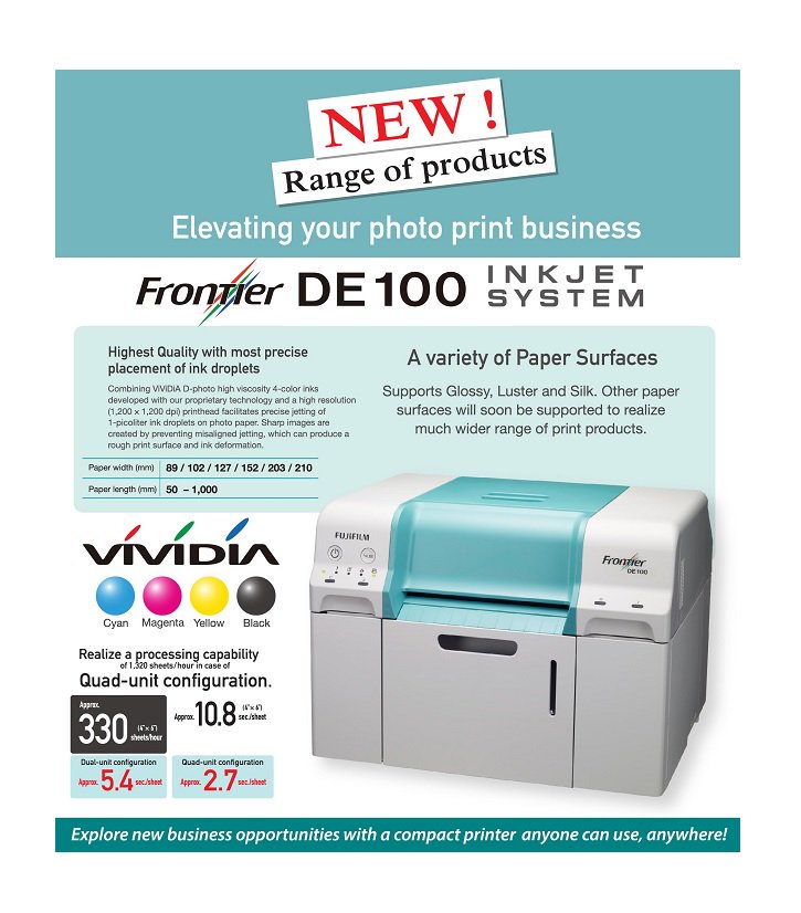 DRUKARKA FUJIFILM FRONTIERS DE100 XD 7992203511 oficjalne