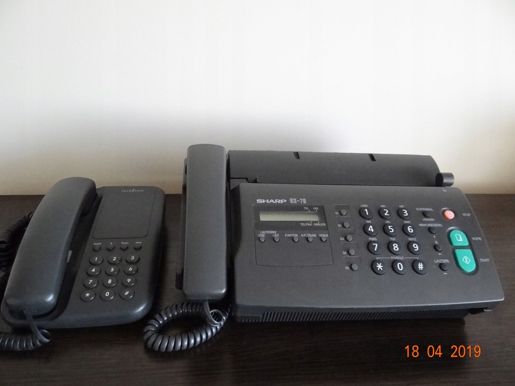 FAX SHARP UX-70/TELEFON STAC.ALCATEL 211