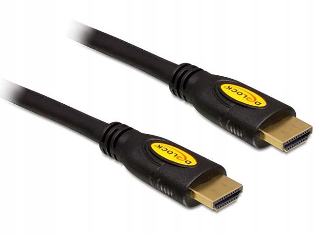 Kabel Hdmi Delock HDMI-HDMI v1.4 Hse 1,5m czarny