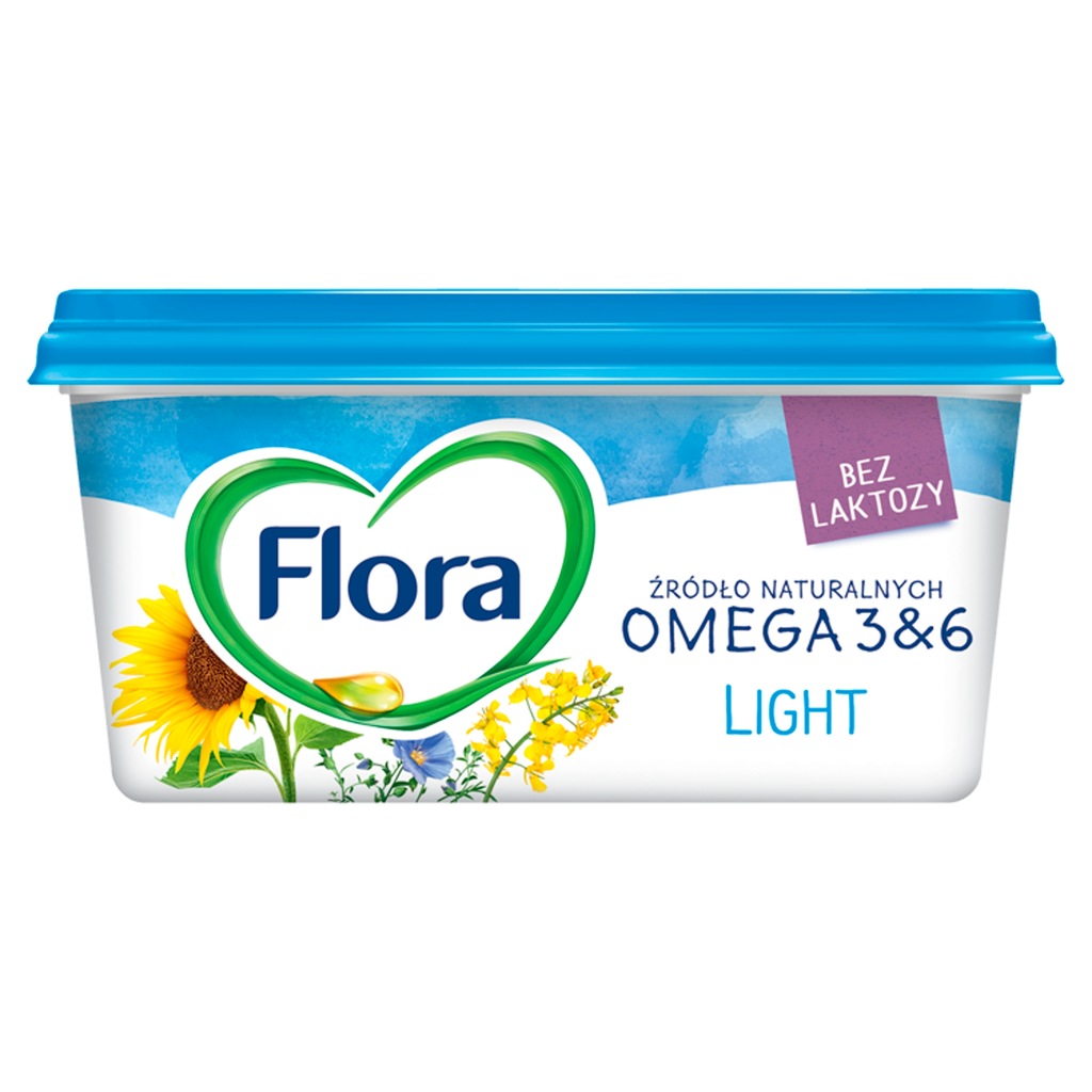 Flora Light Tłuszcz roślinny do smarowania 400 g