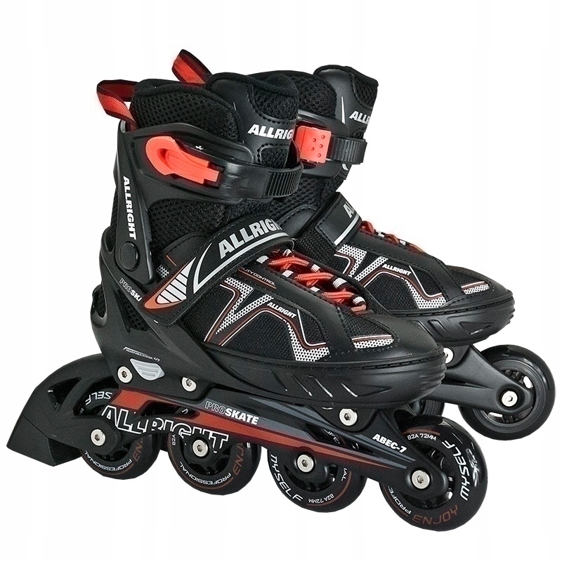 ROLKI ALLRIGHT PROSKATE r.37-40 RED SK03002